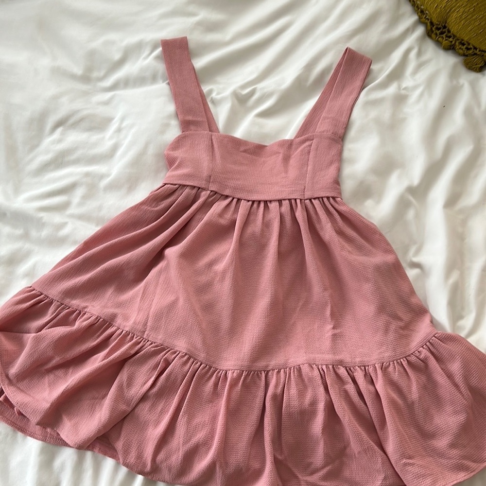 color is mauve.never worn, brand new from LUCY IN THE SKY